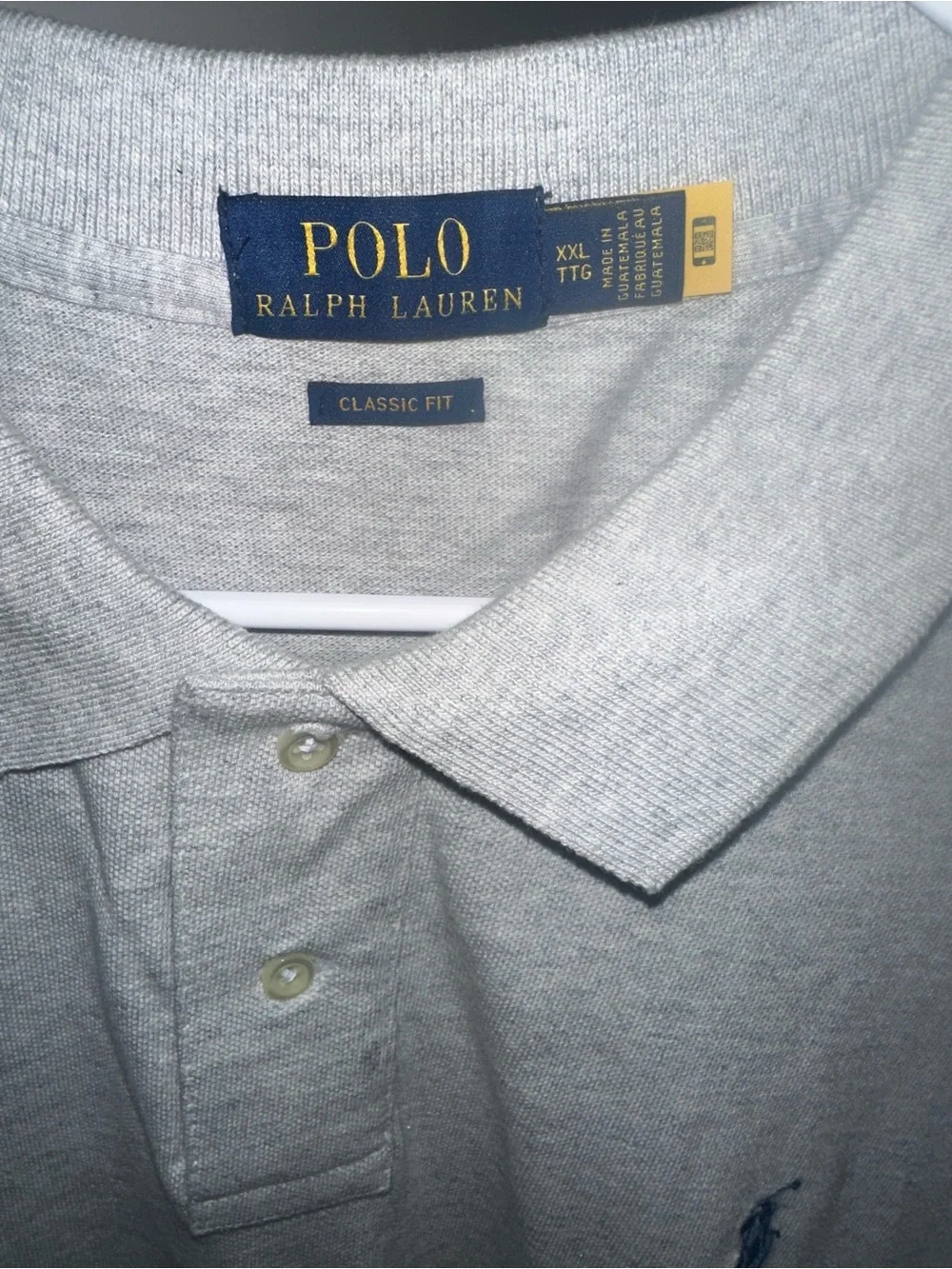 Polo by Ralph Lauren Men’s Classic Fit Grey Polo Shirt NWOT